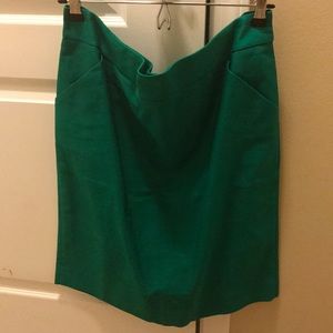 Jcrew Factory Cotton Pencil Skirt